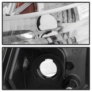 Dodge Ram 1500 Headlights - SPYDER - Version 2 Projector, Light Bar Turn Signal - Chrome - `09-`16