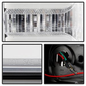 Ford F-450 Super Duty Headlight Set - SPYDER - Projector - Switch Back Sequential Turn Signal Light Bar - Chrome - `17-`18 Ford F-450 Super Duty Headlight Set - SPYDER - Projector - Switch Back Sequential Turn Signal Light Bar - Chrome - `17-`18