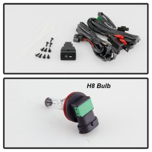 Honda Odyssey Fog Lights - SPYDER - OEM Style Switch - H8 (Included) - Clear - `18-`20