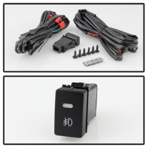 Honda Accord Fog Lights - SPYDER - OEM LED - Clear - `18-`19