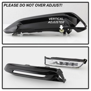 Honda Accord Fog Lights - SPYDER - OEM LED - Clear - `18-`19