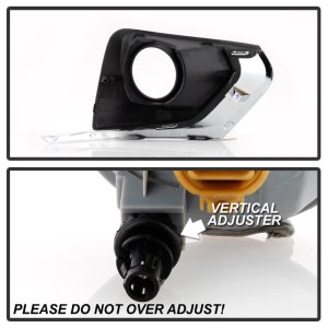 Chevrolet Traverse Fog Lights - SPYDER - OEM Style w/Universal Switch - Clear - `18-`19