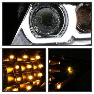 BMW 3 Series Headlights - SPYDER - HID w/ AFS Only - LED Turn - Black - `09-`12 BMW 3 Series Headlights - SPYDER - HID w/ AFS Only - LED Turn - Black - `09-`12