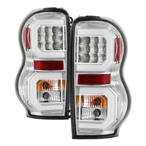 Dodge Durango LED Tail Lights - SPYDER - Chrome - `04-`09