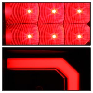 Dodge Durango LED Tail Lights - SPYDER - Black - `04-`09 Dodge Durango LED Tail Lights - SPYDER - Black - `04-`09