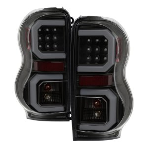 Dodge Durango LED Tail Lights - SPYDER - Black Smoke - `04-`09