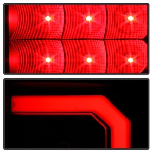 Dodge Durango LED Tail Lights - SPYDER - Black Smoke - `04-`09 Dodge Durango LED Tail Lights - SPYDER - Black Smoke - `04-`09