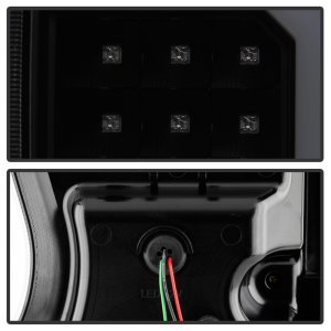 Dodge Durango LED Tail Lights - SPYDER - Black Smoke - `04-`09 Dodge Durango LED Tail Lights - SPYDER - Black Smoke - `04-`09