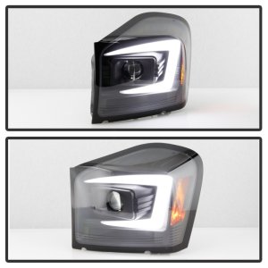 Dodge Durango Headlights - SPYDER - Projector - Black - `04-`06 Dodge Durango Headlights - SPYDER - Projector - Black - `04-`06