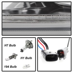 Ford F150 Headlights - SPYDER - Projector, Halogen Model - Chrome - `18-`19