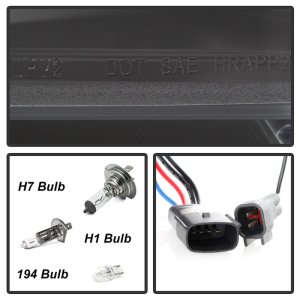 Ford F-150 Headlights - SPYDER - Projector, Halogen Model - Black - `18-`19