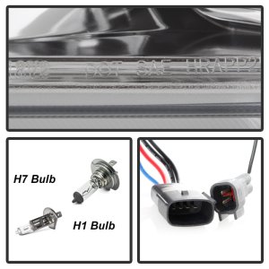 Ford F150 Headlights - SPYDER - Projector, Sequential LED Turn Signal - Chrome - `18-`19