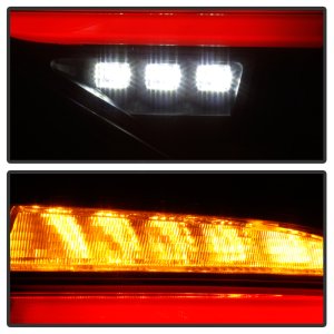 Subaru Impreza LED Tail Lights - SPYDER - Seq Signal - Black Smoke - `08-`14