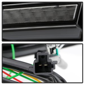 Subaru Impreza LED Tail Lights - SPYDER - Seq Signal - Black Smoke - `08-`14