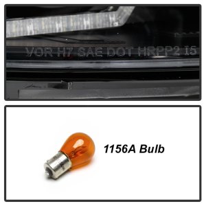 BMW 3 Series Headlight Set - SPYDER - Projector - Black - `12-`14