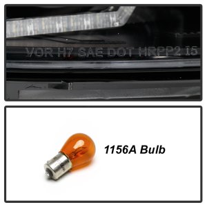 BMW 3 Series Headlight Set - SPYDER - Projector - Black - `12-`14