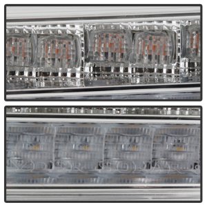 Jeep Wrangler Front Bumper Lights - SPYDER - Full LED - Chrome - `18-`19 Jeep Wrangler Front Bumper Lights - SPYDER - Full LED - Chrome - `18-`19