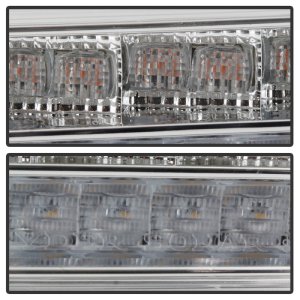 Jeep Wrangler Front Bumper Lights - SPYDER - Full LED - Chrome - `18-`19 Jeep Wrangler Front Bumper Lights - SPYDER - Full LED - Chrome - `18-`19