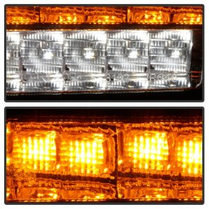 Jeep Wrangler Front Bumper Lights - SPYDER - Full LED - Chrome - `18-`19 Jeep Wrangler Front Bumper Lights - SPYDER - Full LED - Chrome - `18-`19