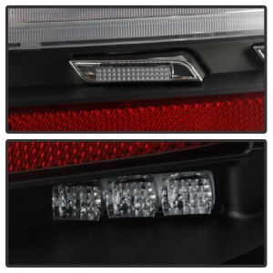 Porsche Cayman Tail Lights - SPYDER - LED, Sequential Signal - Black - `06-`08