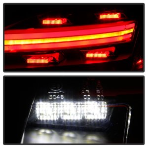 Porsche 987 Cayman LED Tail Lights - SPYDER - Sequential Signal - Smoke - `09-`12