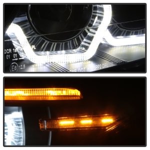 BMW Z4 Headlights - SPYDER - Halo Projector, HID Type, Xenon/HID Model Only - Black - `09-`13 BMW Z4 Headlights - SPYDER - Halo Projector, HID Type, Xenon/HID Model Only - Black - `09-`13