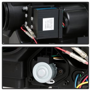 BMW Z4 Headlights - SPYDER - Halo Projector, HID Type, Xenon/HID Model Only - Black - `09-`13 BMW Z4 Headlights - SPYDER - Halo Projector, HID Type, Xenon/HID Model Only - Black - `09-`13