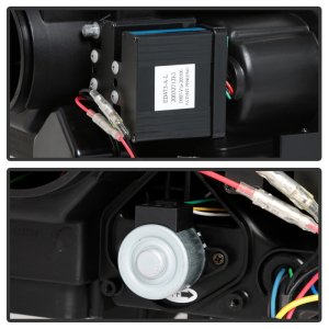 BMW Z4 Headlights - SPYDER - Halo Projector, HID Type, Xenon/HID Model Only - Black - `09-`13 BMW Z4 Headlights - SPYDER - Halo Projector, HID Type, Xenon/HID Model Only - Black - `09-`13