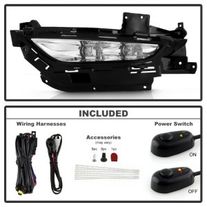 Chrysler 200 Fog Lights - SPYDER - OEM Style Full LED - Clear - `15-`16