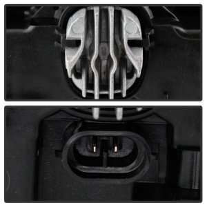 Chevrolet Silverado 1500 Fog Lights - SPYDER - OEM Style Full LED w/Universal Switch - Clear - `19-`20