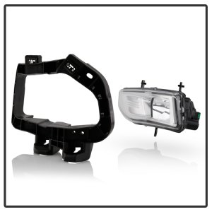 Nissan Kicks Fog Lights - SPYDER - OEM Style, OEM Fit Switch, Bulb-H8 Included - Clear - `18-`20