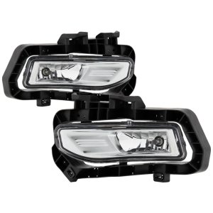 Nissan Kicks Fog Lights - SPYDER - OEM Style, OEM Fit Switch, Bulb-H8 Included - Clear - `18-`20