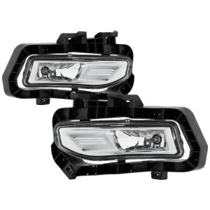 Nissan Kicks Fog Lights - SPYDER - OEM Style, OEM Fit Switch, Bulb-H8 Included - Clear - `18-`20