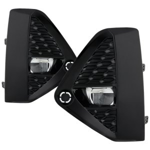 Nissan Murano Fog Lights - SPYDER - OEM Style LED w/OEM Fit Switch - Clear - `19-`21