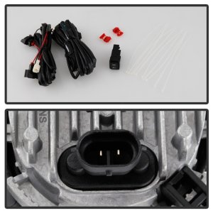 Nissan Murano Fog Lights - SPYDER - OEM Style LED w/OEM Fit Switch - Clear - `19-`21