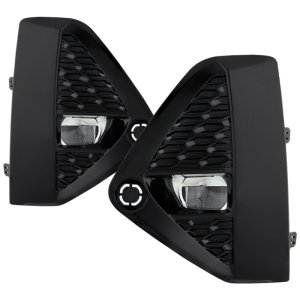 Nissan Murano Fog Lights - SPYDER - OEM Style LED w/OEM Fit Switch - Clear - `19-`21