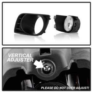 Toyota Sequoia Fog Lights - SPYDER - OEM Style w/OEM Fit Switch - Clear - `08-`16