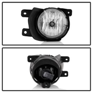 Toyota Sequoia Fog Lights - SPYDER - OEM Style w/OEM Fit Switch - Clear - `08-`16