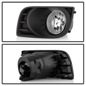 Toyota Sequoia Fog Lights - SPYDER - OEM Style w/OEM Fit Switch - Clear - `08-`16