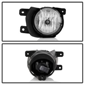 Toyota Sequoia Fog Lights - SPYDER - OEM Style w/OEM Fit Switch - Clear - `08-`16