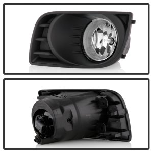 Toyota Sequoia Fog Lights - SPYDER - OEM Style w/OEM Fit Switch - Clear - `08-`16