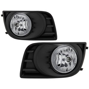 Toyota Sequoia Fog Lights - SPYDER - OEM Style w/OEM Fit Switch - Clear - `08-`16