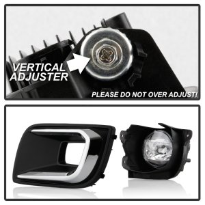 Toyota Sequoia Fog Lights - SPYDER - OEM Style LED w/OEM Fit Switch - Clear - `18-`20 Toyota Sequoia Fog Lights - SPYDER - OEM Style LED w/OEM Fit Switch - Clear - `18-`20