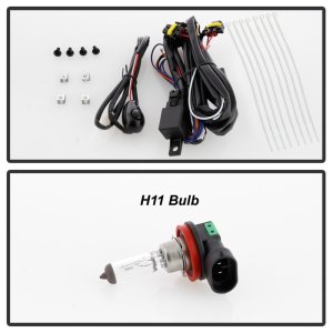 Volkswagen Jetta Fog Lights - SPYDER - OEM Style w/Universal Switch - Clear - `19-`20