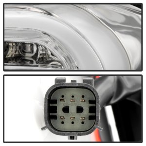 Chevrolet Camaro LED Tail Lights - SPYDER - LED Model Only; w/ Sequential Turn Signal - Chrome - `16-`18