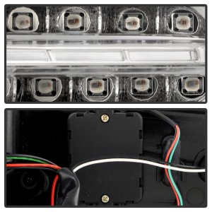 Chevrolet Camaro LED Tail Lights - SPYDER - LED Model Only; w/ Sequential Turn Signal - Chrome - `16-`18