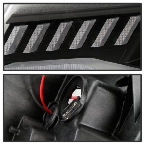 Chevrolet Camaro Headlights - SPYDER - Full LED, Halogen Model, Sequential Turn Signal - Black - `16-`18 Chevrolet Camaro Headlights - SPYDER - Full LED, Halogen Model, Sequential Turn Signal - Black - `16-`18