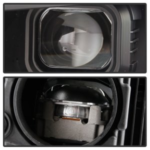 Chevrolet Camaro Headlights - SPYDER - LED, Sequential Turn Signal, HID Model - Black - `16-`18