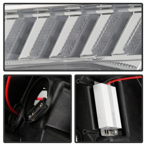 Chevrolet Camaro Headlights - SPYDER - Projector, Sequential Turn Signal - Chrome - `16-`18