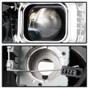 Chevrolet Camaro Headlights - SPYDER - Projector, Sequential Turn Signal - Chrome - `16-`18